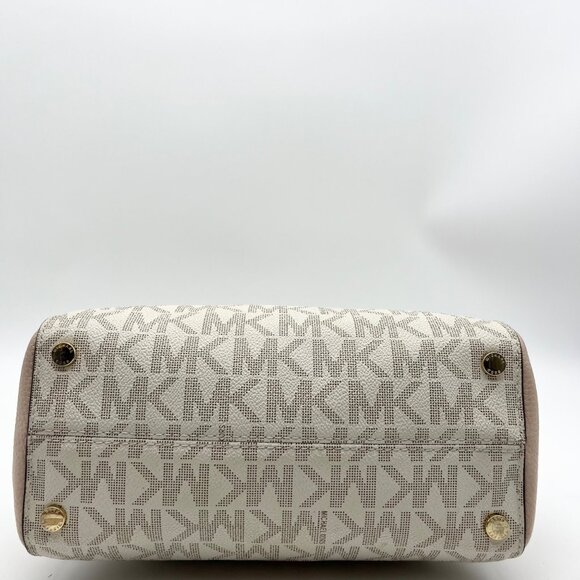 Michael Kors Light Pink & Beige Ciara Crossbody Tote - Picture 4 of 12